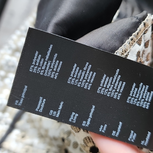 BNWT Maje Pane Metallic Floral Jacquard Trousers - Picture 10 of 11